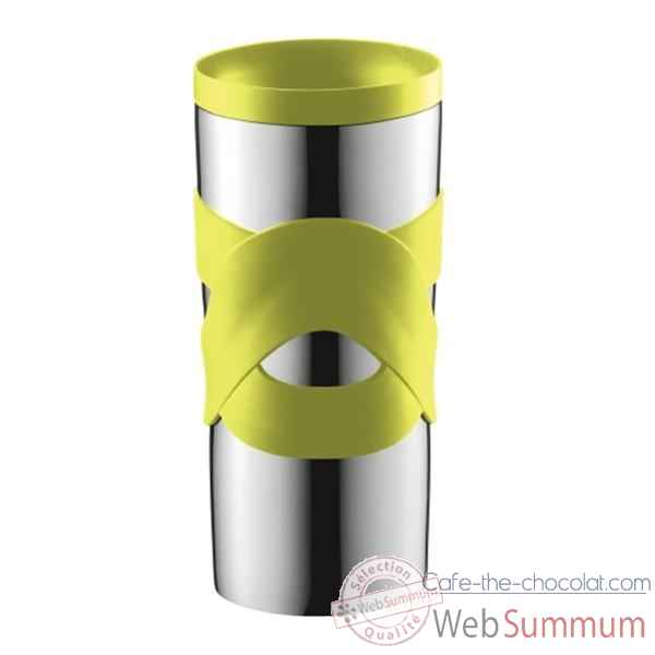 Bodum travel mug 0.45 l etanche inox vert 4935