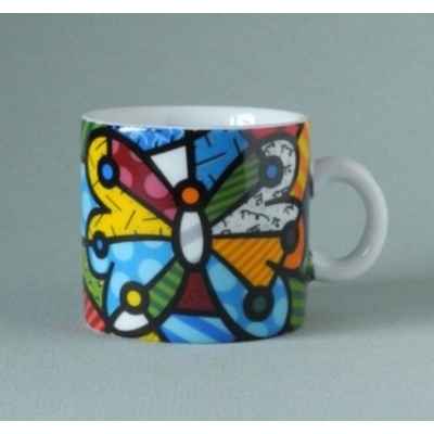 Mug mini butterfly Britto Romero -B333332