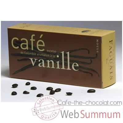 Cafe Excelso de Colombie a la vanille Maison Faguais - arom03