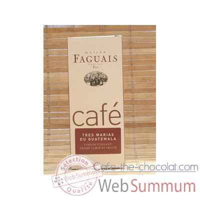 Maison Faguais-Cafe Huehuatenango du Guatemala.