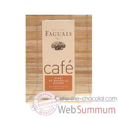 Maison Faguais-Cafe Sigri de Nouvelle Guinee.
