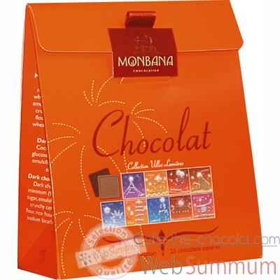 Lot de 6 étuis chocolat Collection Villes Lumières Monbana -11180052