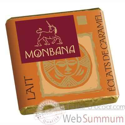 Chocolat Napolitain Lait aux eclats de Caramel Monbana -11150066
