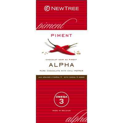 Newtree-Chocolat Alpha Noir Piment, tablette 80g-341873