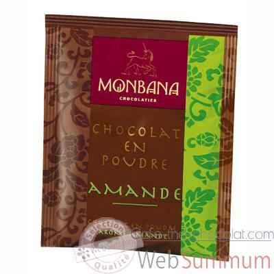 Dosette de chocolat en poudre arome Amande Monbana -121M043
