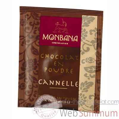 Dosette de chocolat en poudre arome Cannelle Monbana -121M077