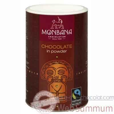 Boite de chocolat en poudre 32% Monbana -121M148