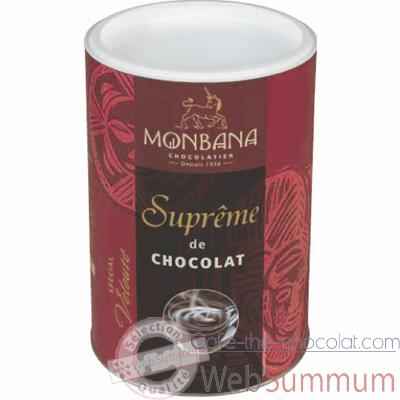 Boite de chocolat en poudre Supreme de Chocolat Monbana -121M181