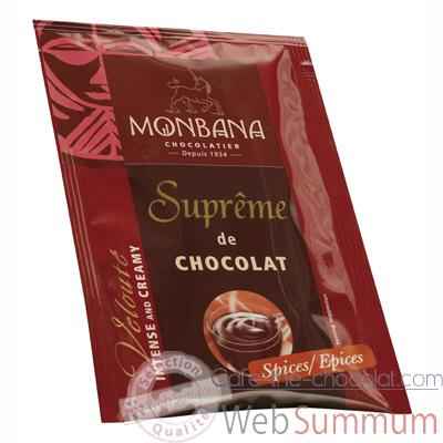 Dosette de Suprême de Chocolat en poudre arôme Epices Monbana -121M165