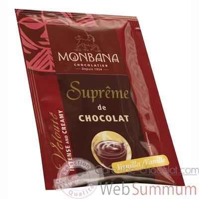 Dosette de Supreme de Chocolat poudre arome Vanille Monbana -121M161