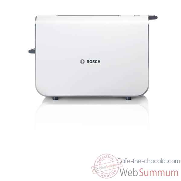 Bosch grille pain toaster 2 fentes blanc inox -  styline -005101