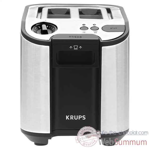 Krups toaster inox brossé -000746