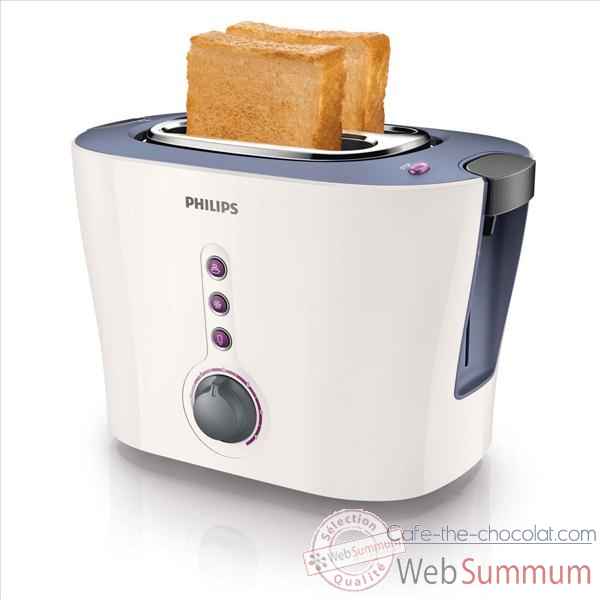 Philips grille-pain toaster 2 fentes lavande fushia -002162