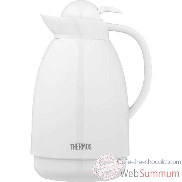 Thermos carafe isotherme 1.5 l blanc - patio Cuisine -13468