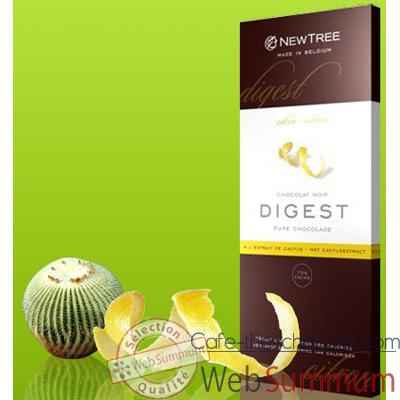 Newtree-Chocolat Noir Digest Citron, tablette 80g-340142