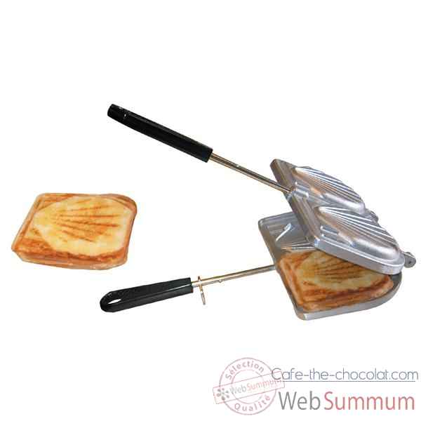 Sefama toaster double croque-monsieur fonte alu 403730
